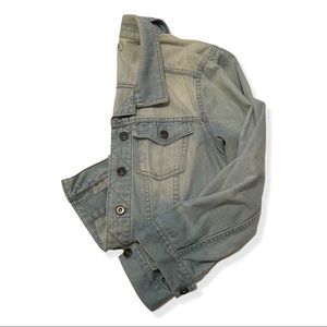 Light was Jean jacket